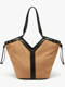 khaki black