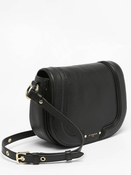 Sac Bandoulière Ella Cuir Le tanneur Noir ella TNGI1210 vue secondaire 2