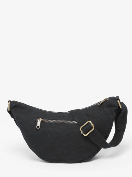 Sac Bandoulière Andrea Coton Hindbag Noir best seller ANDREA vue secondaire 4