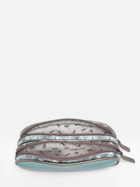 Trousse 2 Compartiments Cameleon Vert vintage fantasy PBVGTROU vue secondaire 1