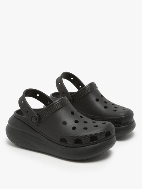 Mules Crush Clog Crocs Noir women 207521 vue secondaire 1