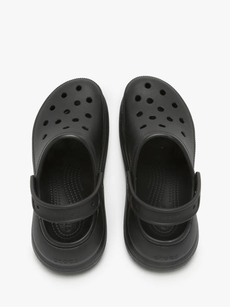 Mules Crush Clog Crocs Noir women 207521 vue secondaire 3