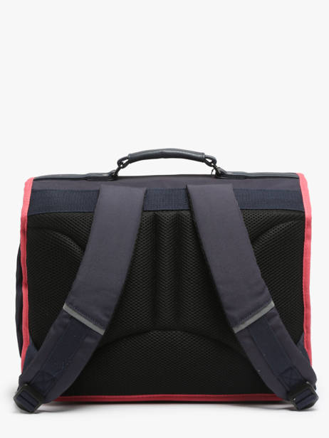 Cartable Enfant 2 Compartiments Cameleon Multicolore retro CA38 vue secondaire 4