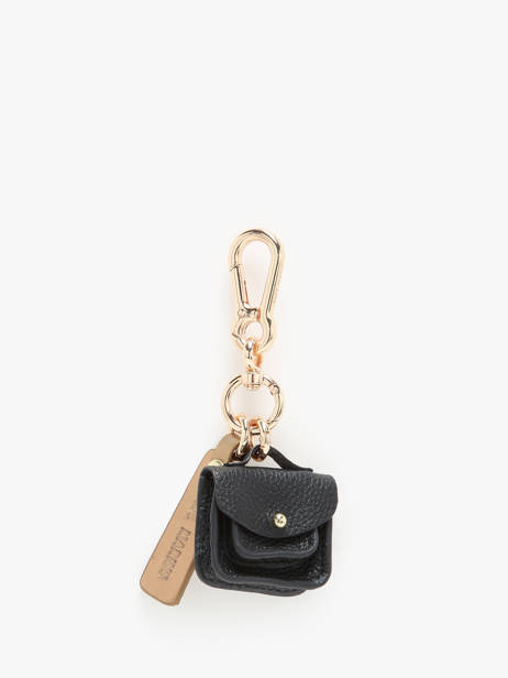 Bijou De Sac La Breloque Cuir Paul marius Noir breloque BRELOGEO vue secondaire 1