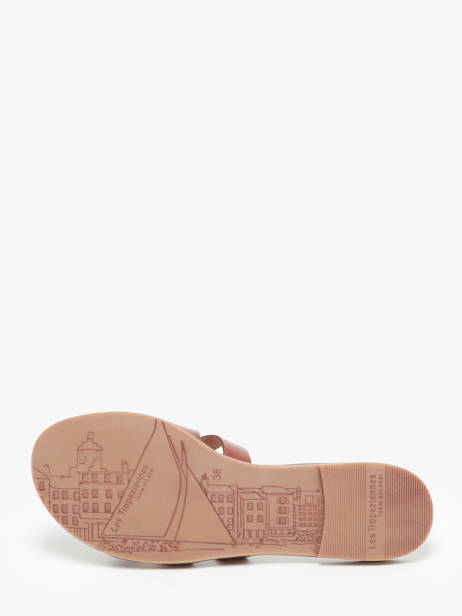 Mules Hamia En Cuir Les tropeziennes Marron women HAMIA vue secondaire 3