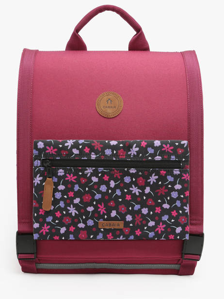 Sac à Dos 2 Compartiments Cabaia Rouge school M