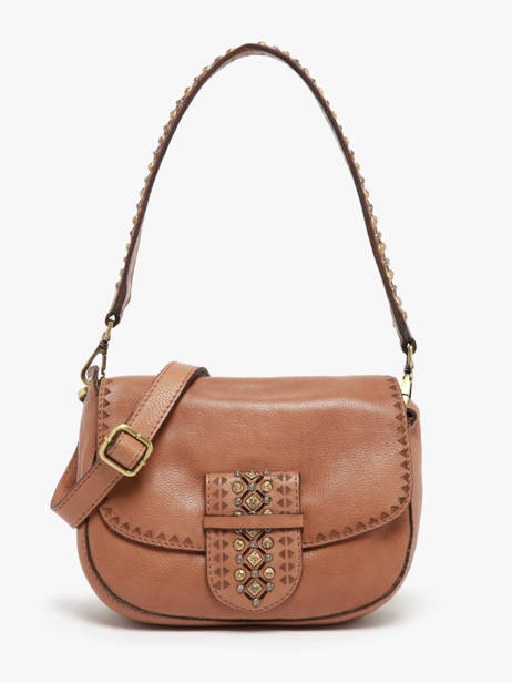Sac Bandoulière Heritage Cuir Biba Marron heritage COD1L