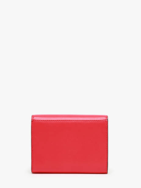 Portefeuille Angele Cuir Lancel Rouge angele A13161 vue secondaire 2