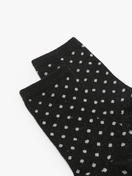 Chaussettes Pieces Noir socks women 17094859 vue secondaire 1