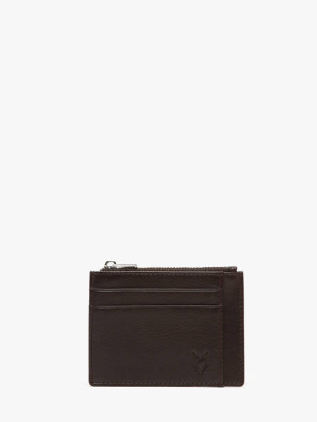 Porte-cartes Cuir Yves renard Marron bovino 195