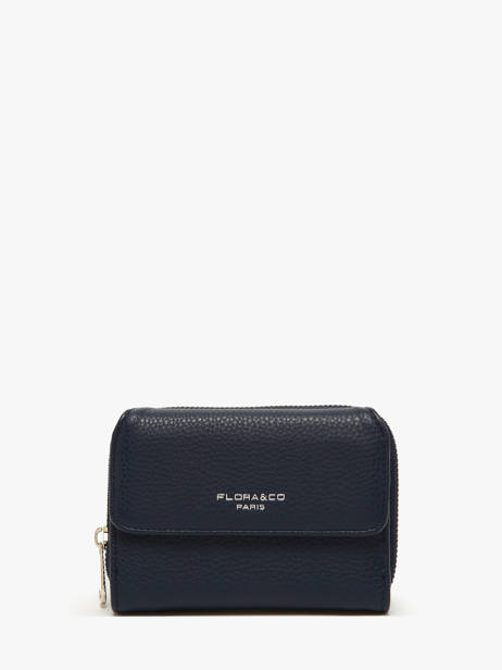 Porte-monnaie Grained Miniprix Bleu grained H6012