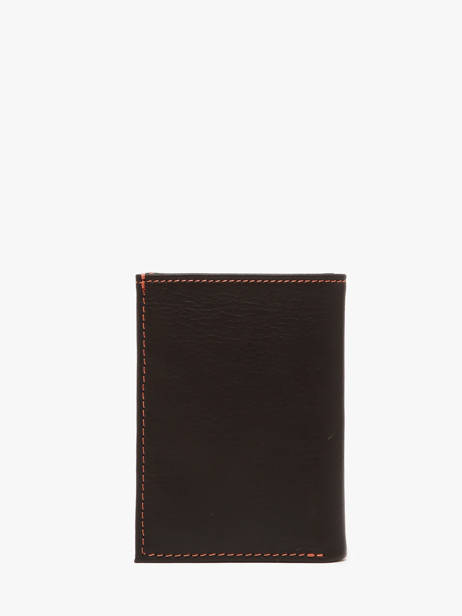 Porte-cartes Cuir Wylson Marron rio W8190-4 vue secondaire 2
