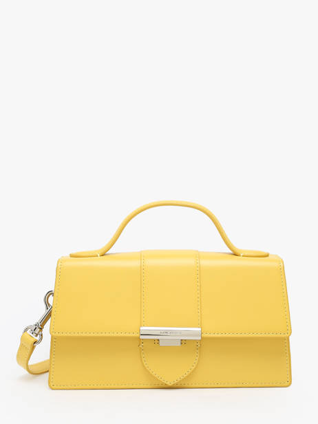 Sac Bandoulière Paris Ily Cuir Lancaster Jaune paris ily 10