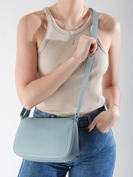 Sac Bandoulière Alpes David jones Bleu alpes CM6708H vue secondaire 1