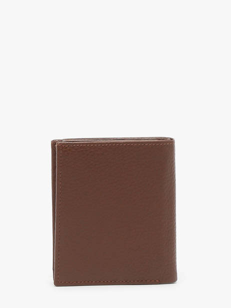 Portefeuille Caviar Cuir Crinkles Marron caviar 14178 vue secondaire 2