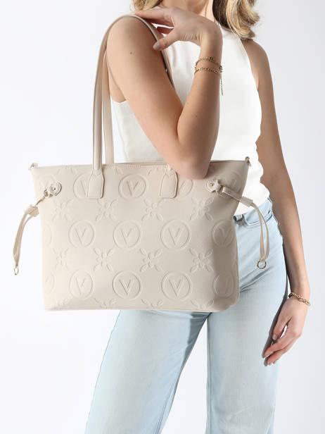 Sac Porté épaule Samba Re Valentino Blanc samba re VBS8ZG01 vue secondaire 1