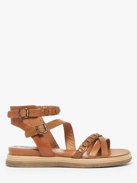 Sandales En Cuir Tamaris Marron women 44