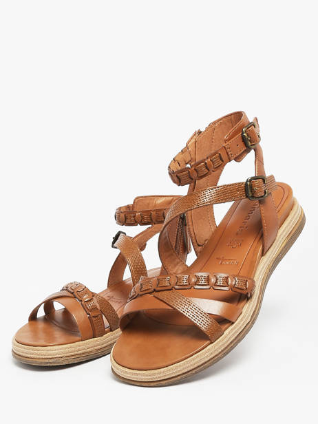 Sandales En Cuir Tamaris Marron women 44 vue secondaire 1