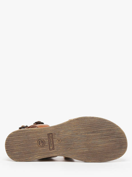 Sandales En Cuir Tamaris Marron women 44 vue secondaire 4