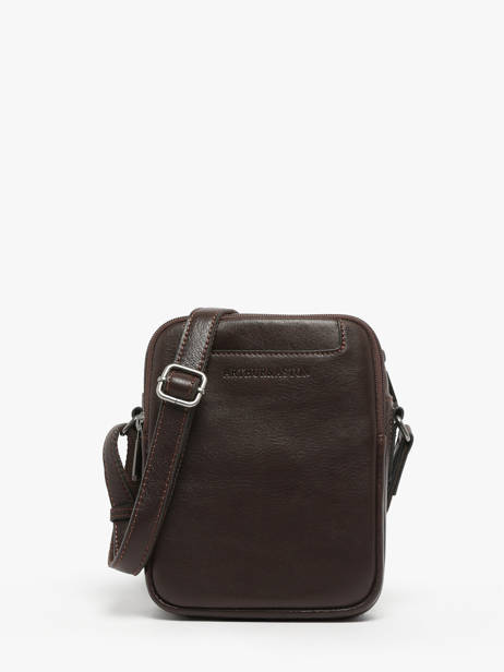 Sac Bandoulière Arthur & aston Marron leon 8