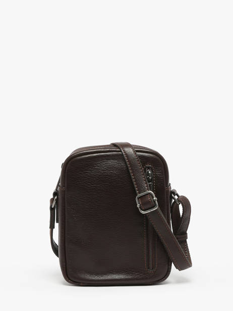 Sac Bandoulière Arthur & aston Marron leon 8 vue secondaire 4