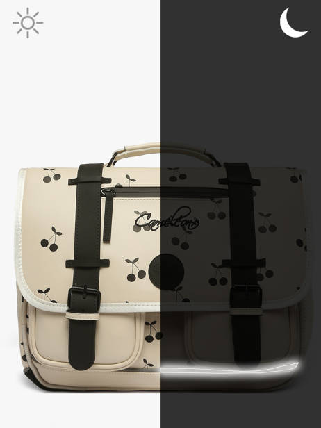 Cartable Vintage North Cameleon Beige vintage north CA38 vue secondaire 8