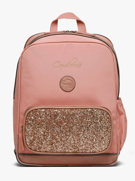 Sac à Dos 2 Compartiments Cameleon Rose vintage fantasy SO40