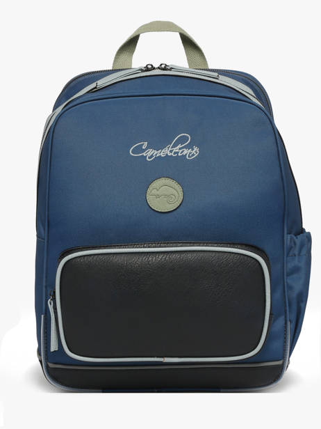 Sac à Dos 2 Compartiments Cameleon Bleu vintage urban SO40