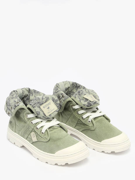 Sneakers Mustang Vert women 1426504 vue secondaire 1