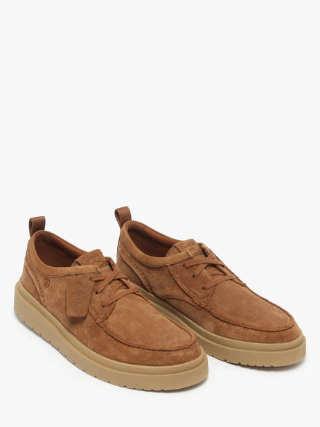 Chaussures Derbies Polden Clarks Marron men 26180865 vue secondaire 2