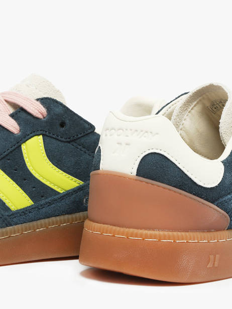 Sneakers En Cuir Coolway Bleu men 86036020 vue secondaire 2