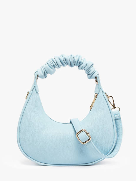 Sac Bandoulière Grained Miniprix Bleu grained A9108 vue secondaire 2