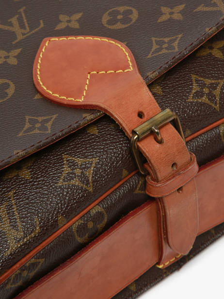 Sac Bandoulière D'occasion Cartouchière Monogrammé Louis vuitton Marron second life 1217065 vue secondaire 3