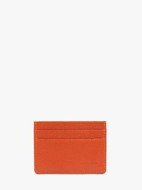 Porte-cartes Madras Cuir Etrier Orange madras EMAD011 vue secondaire 2