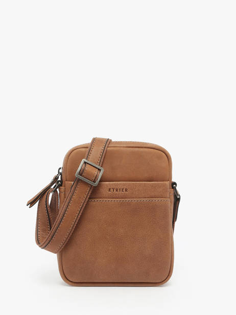 Sac Bandoulière Spider Cuir Etrier Marron spider ESPI704S