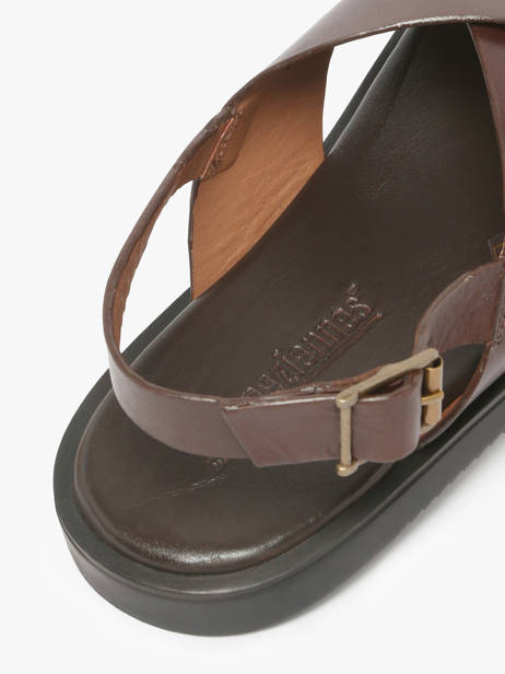Sandales En Cuir Les tropeziennes Marron men JASPER vue secondaire 2