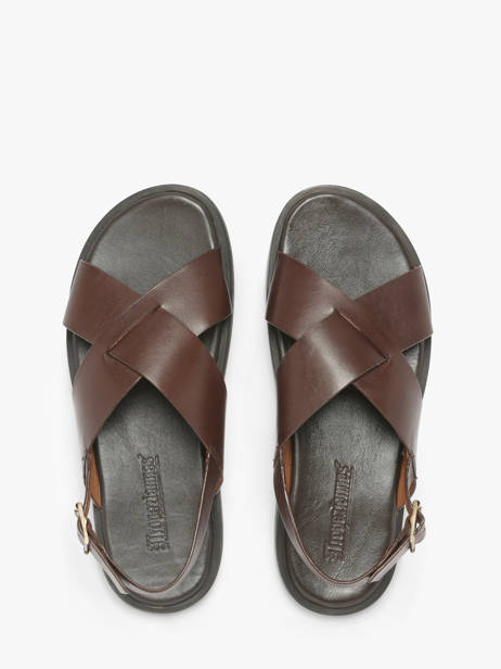 Sandales En Cuir Les tropeziennes Marron men JASPER vue secondaire 3
