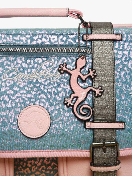 Sac Gouter Cameleon Bleu vintage fantasy BL24 vue secondaire 4