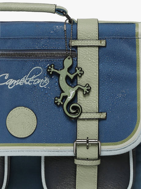 Sac à Dos 1 Compartiment Cameleon Bleu vintage urban SD25 vue secondaire 5