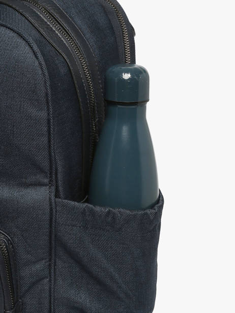 Sac A Dos à Roulettes 2 Compartiments Cameleon Bleu vintage urban SR40 vue secondaire 6
