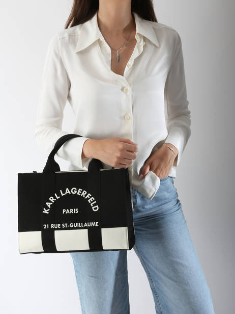 Sac à Main Rsg Coton Karl lagerfeld Noir rsg A3W50025 vue secondaire 1