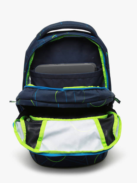 Sac à Dos 2 Compartiments Satch Bleu pack SIN1 vue secondaire 2