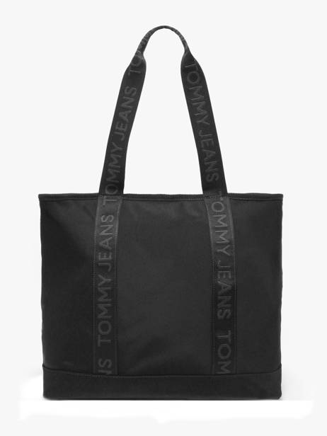 Sac Porté épaule Th Daily Tote Polyester Tommy hilfiger Noir th daily tote AW17567 vue secondaire 3