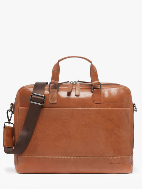 Porte Documents (main) Maverick Marron rough gear MAVRG306