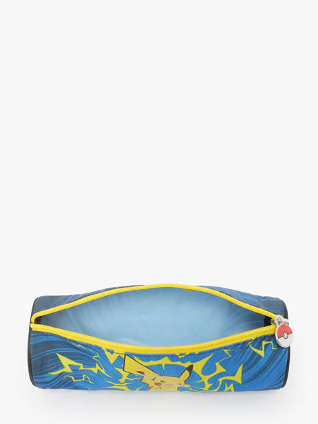 Trousse 1 Compartiment Pikachu Eclair Pokemon Bleu pikachu eclair 25IK207P vue secondaire 1