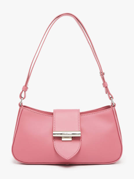 Sac Porté épaule Paris Ily Cuir Lancaster Rose paris ily 40