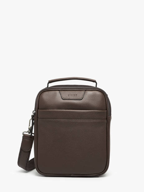 Sac Bandoulière Flandres Cuir Etrier Marron flandres EFLA732M