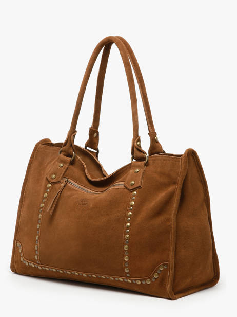 Sac à Main Houston Cuir Basilic pepper Marron houston BHOU31 vue secondaire 2