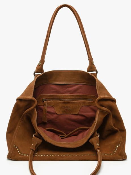 Sac à Main Houston Cuir Basilic pepper Marron houston BHOU31 vue secondaire 3