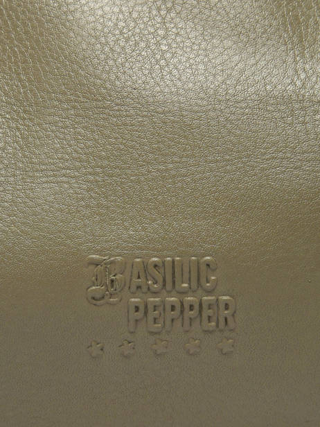 Sac Banane Cow Cuir Basilic pepper Vert cow BCOW55 vue secondaire 5
